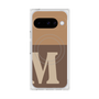 Premium Square Case with Pixelsnap［ Original - initial two tone - M brown ］