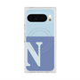 Premium Square Case with Pixelsnap［ Original - initial two tone - N blue ］