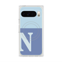 Premium Square Case with Pixelsnap［ Original - initial two tone - N blue ］