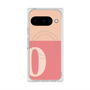 Premium Square Case with Pixelsnap［ Original - initial two tone - O pink ］