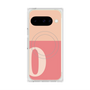 Premium Square Case with Pixelsnap［ Original - initial two tone - O pink ］