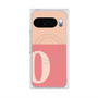 Premium Square Case with Pixelsnap［ Original - initial two tone - O pink ］