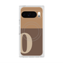 Premium Square Case with Pixelsnap［ Original - initial two tone - O brown ］