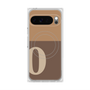 Premium Square Case with Pixelsnap［ Original - initial two tone - O brown ］