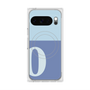 Premium Square Case with Pixelsnap［ Original - initial two tone - O blue ］