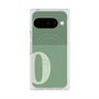 Premium Square Case with Pixelsnap［ Original - initial two tone - O green ］