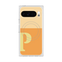Premium Square Case with Pixelsnap［ Original - initial two tone - P orange ］
