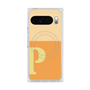 Premium Square Case with Pixelsnap［ Original - initial two tone - P orange ］