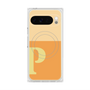 Premium Square Case with Pixelsnap［ Original - initial two tone - P orange ］