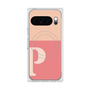 Premium Square Case with Pixelsnap［ Original - initial two tone - P pink ］
