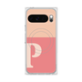 Premium Square Case with Pixelsnap［ Original - initial two tone - P pink ］