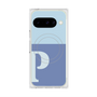 Premium Square Case with Pixelsnap［ Original - initial two tone - P blue ］