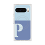 Premium Square Case with Pixelsnap［ Original - initial two tone - P blue ］