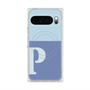 Premium Square Case with Pixelsnap［ Original - initial two tone - P blue ］