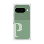 Premium Square Case with Pixelsnap［ Original - initial two tone - P green ］