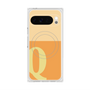Premium Square Case with Pixelsnap［ Original - initial two tone - Q orange ］