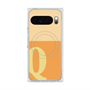 Premium Square Case with Pixelsnap［ Original - initial two tone - Q orange ］
