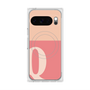 Premium Square Case with Pixelsnap［ Original - initial two tone - Q pink ］