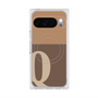 Premium Square Case with Pixelsnap［ Original - initial two tone - Q brown ］
