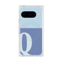 Premium Square Case with Pixelsnap［ Original - initial two tone - Q blue ］