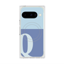 Premium Square Case with Pixelsnap［ Original - initial two tone - Q blue ］
