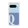 Premium Square Case with Pixelsnap［ Original - initial two tone - Q blue ］