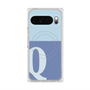 Premium Square Case with Pixelsnap［ Original - initial two tone - Q blue ］