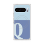 Premium Square Case with Pixelsnap［ Original - initial two tone - Q blue ］