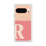 Premium Square Case with Pixelsnap［ Original - initial two tone - R pink ］