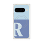 Premium Square Case with Pixelsnap［ Original - initial two tone - R blue ］