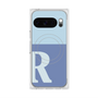 Premium Square Case with Pixelsnap［ Original - initial two tone - R blue ］