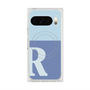 Premium Square Case with Pixelsnap［ Original - initial two tone - R blue ］