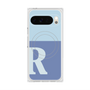 Premium Square Case with Pixelsnap［ Original - initial two tone - R blue ］