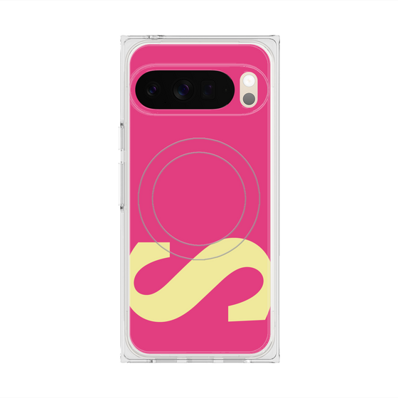 Premium Square Case with Pixelsnap［ Original - initial color - S pink ］