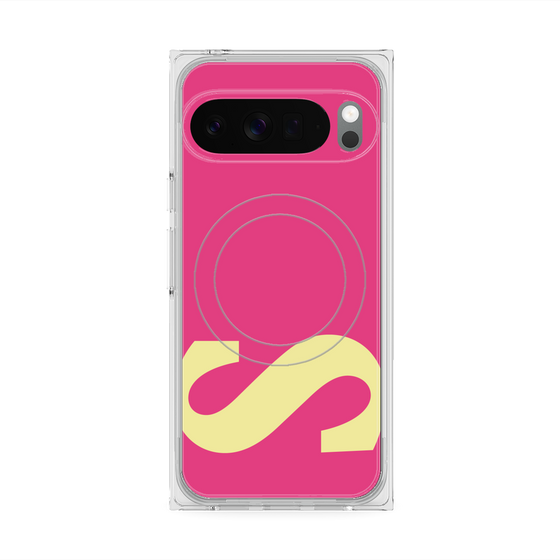 Premium Square Case with Pixelsnap［ Original - initial color - S pink ］