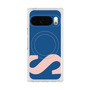 Premium Square Case with Pixelsnap［ Original - initial color - S navy ］
