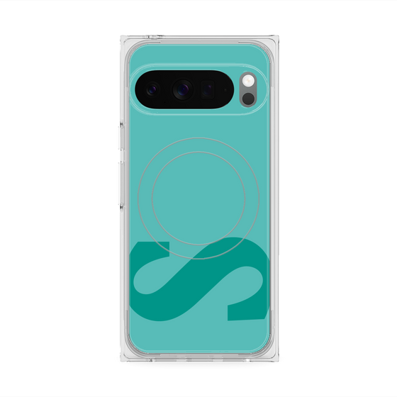 Premium Square Case with Pixelsnap［ Original - initial color - S light green ］