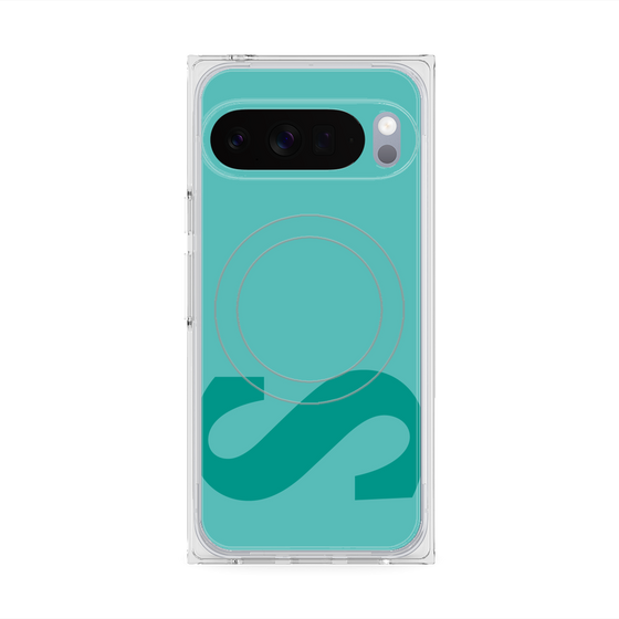 Premium Square Case with Pixelsnap［ Original - initial color - S light green ］
