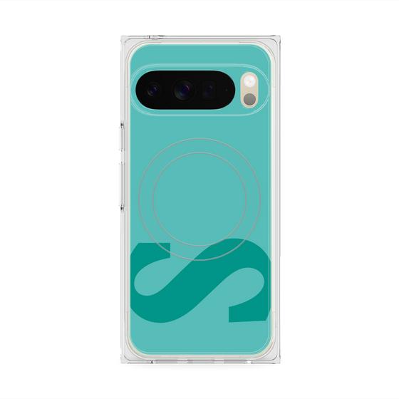 Premium Square Case with Pixelsnap［ Original - initial color - S light green ］