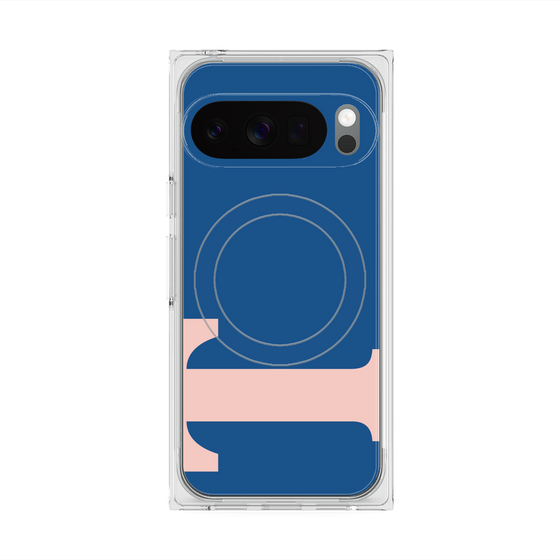 Premium Square Case with Pixelsnap［ Original - initial color - T navy ］