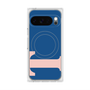 Premium Square Case with Pixelsnap［ Original - initial color - T navy ］