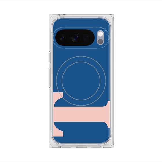 Premium Square Case with Pixelsnap［ Original - initial color - T navy ］