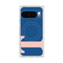 Premium Square Case with Pixelsnap［ Original - initial color - T navy ］