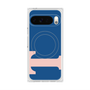 Premium Square Case with Pixelsnap［ Original - initial color - T navy ］