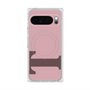 Premium Square Case with Pixelsnap［ Original - initial color - T dusty pink ］