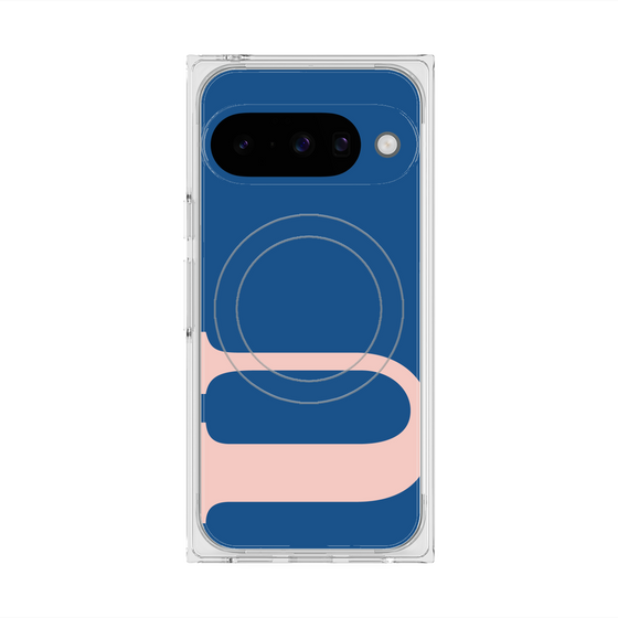 Premium Square Case with Pixelsnap［ Original - initial color - U navy ］