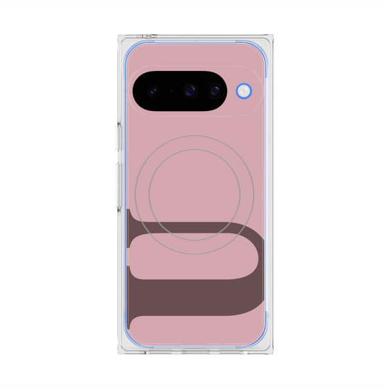 Premium Square Case with Pixelsnap［ Original - initial color - U dusty pink ］