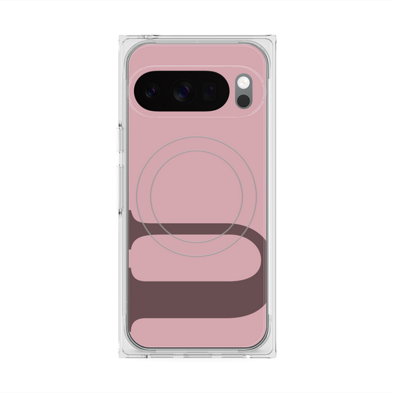 Premium Square Case with Pixelsnap［ Original - initial color - U dusty pink ］