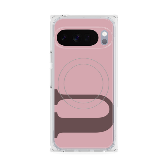 Premium Square Case with Pixelsnap［ Original - initial color - U dusty pink ］