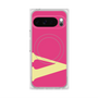 Premium Square Case with Pixelsnap［ Original - initial color - V pink ］